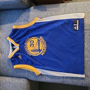 Steph Curry/Warriors jersey Y Large adidas